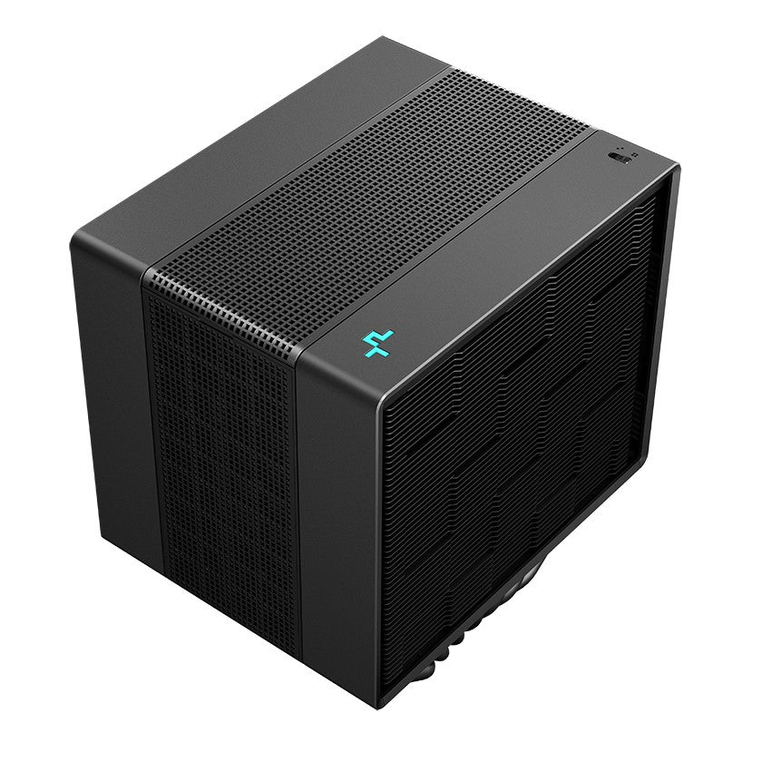 DeepCool ASSASSIN 4S CPU Air Cooler - Single Center 140mm FDB Fan, 7 Copper Heat Pipes, Quiet/Peformance Mode Switch (Black/White)