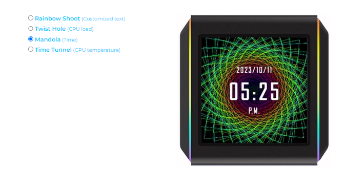 Lian Li Galahad II LCD AIO 360 SL INF ARGB CPU Liquid Cooler (Black/White)