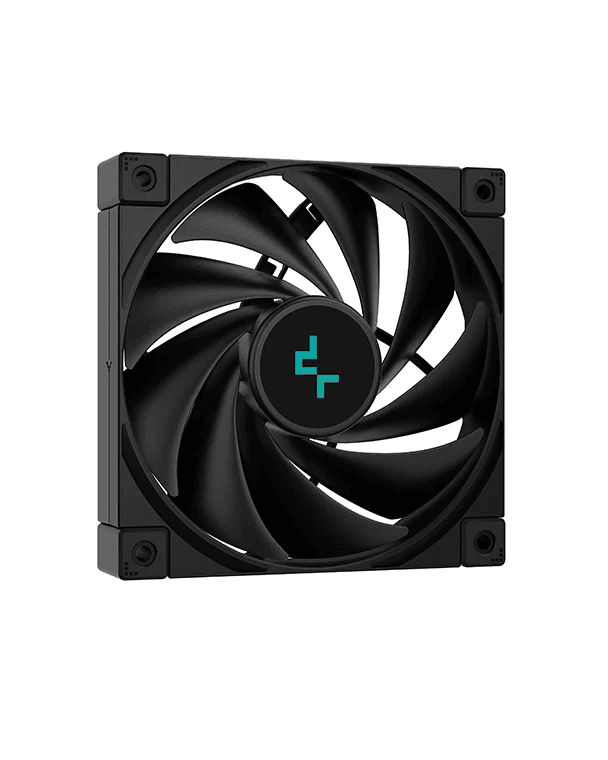 DeepCool LT520 CPU Liquid Cooler, 240mm, High-Performance FK120 FDB Fans, Multidimensional Infinity Mirror BLACK/WHITE