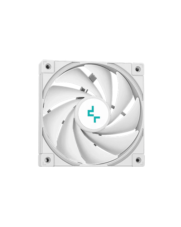 DeepCool LT520 CPU Liquid Cooler, 240mm, High-Performance FK120 FDB Fans, Multidimensional Infinity Mirror BLACK/WHITE