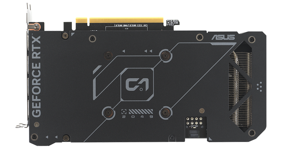ASUS Dual GeForce RTX 4060 Ti OC Edition 8GB GDDR6 Graphics Card (Black/White)