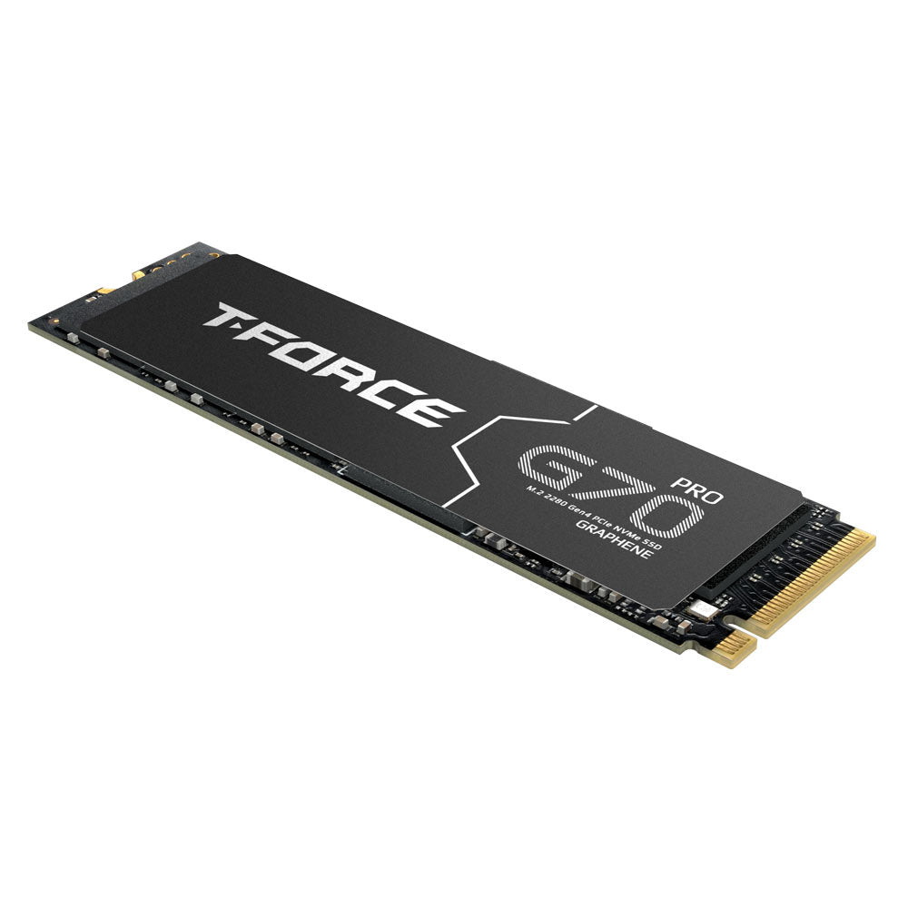 TEAMGROUP T-FORCE G70 PRO M.2 PCIe SSD (1TB / 2TB) - Up to 7400/6800MBs, 1300/1480TBW, M.2 2280 Gaming SSD