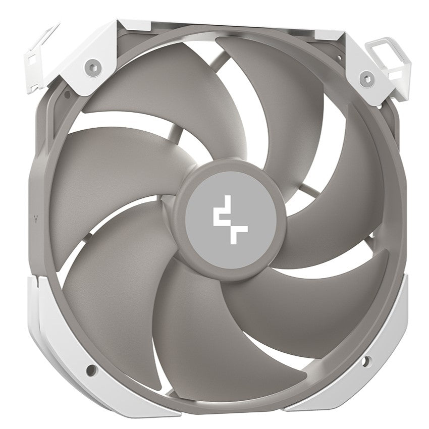DeepCool ASSASSIN 4S CPU Air Cooler - Single Center 140mm FDB Fan, 7 Copper Heat Pipes, Quiet/Peformance Mode Switch (Black/White)