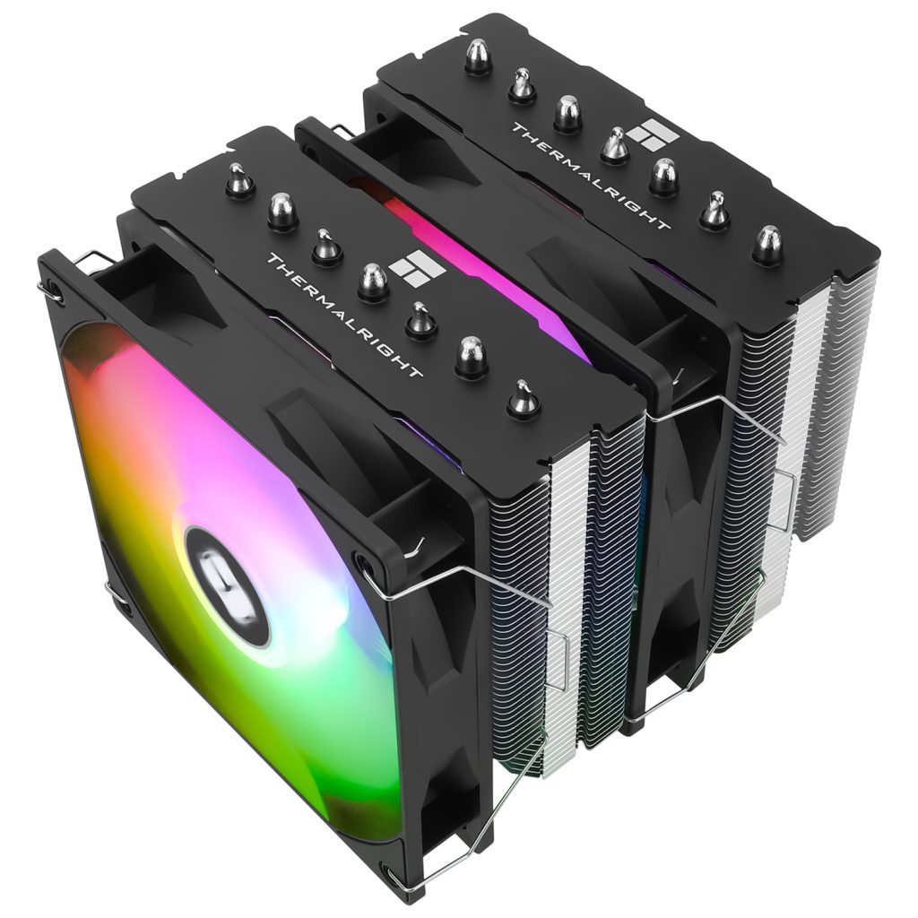 Thermalright Phantom Spirit 120 SE ARGB High-Performance CPU Cooler,Dual-Tower Design, Dual PWM Fan,7 Copper Heat Pipes CPU Air cooler, AGHP Technology, For AMD AM4/AM5, For Intel 1700/1150/1151/1155/1200