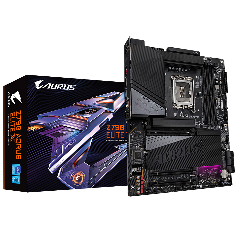 GIGABYTE Z790 AORUS ELITE X Motherboard + Intel i5-14600K / i5-14600KF (14th GEN) Processor BUNDLE