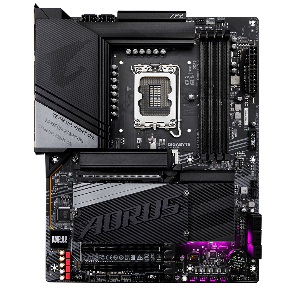 GIGABYTE Z790 AORUS ELITE X Motherboard + Intel i5-14600K / i5-14600KF (14th GEN) Processor BUNDLE