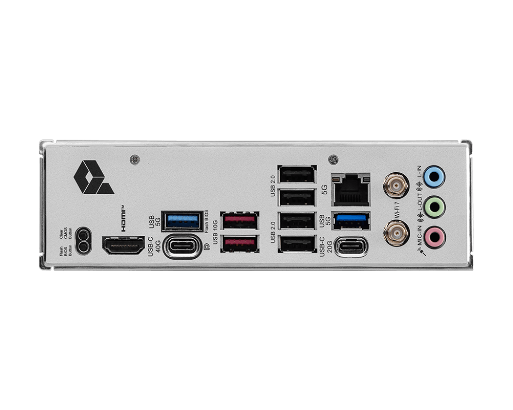 MSI PRO X870-P WIFI AMD Ryzen 9000 Series DDR5 Gaming Motherboard
