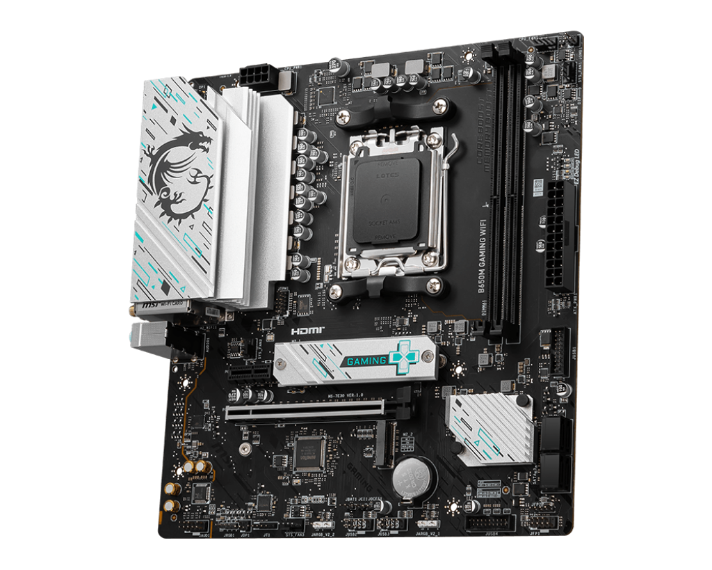 MSI B650M GAMING WIFI Socket AM5 2x M.2 Motherboard