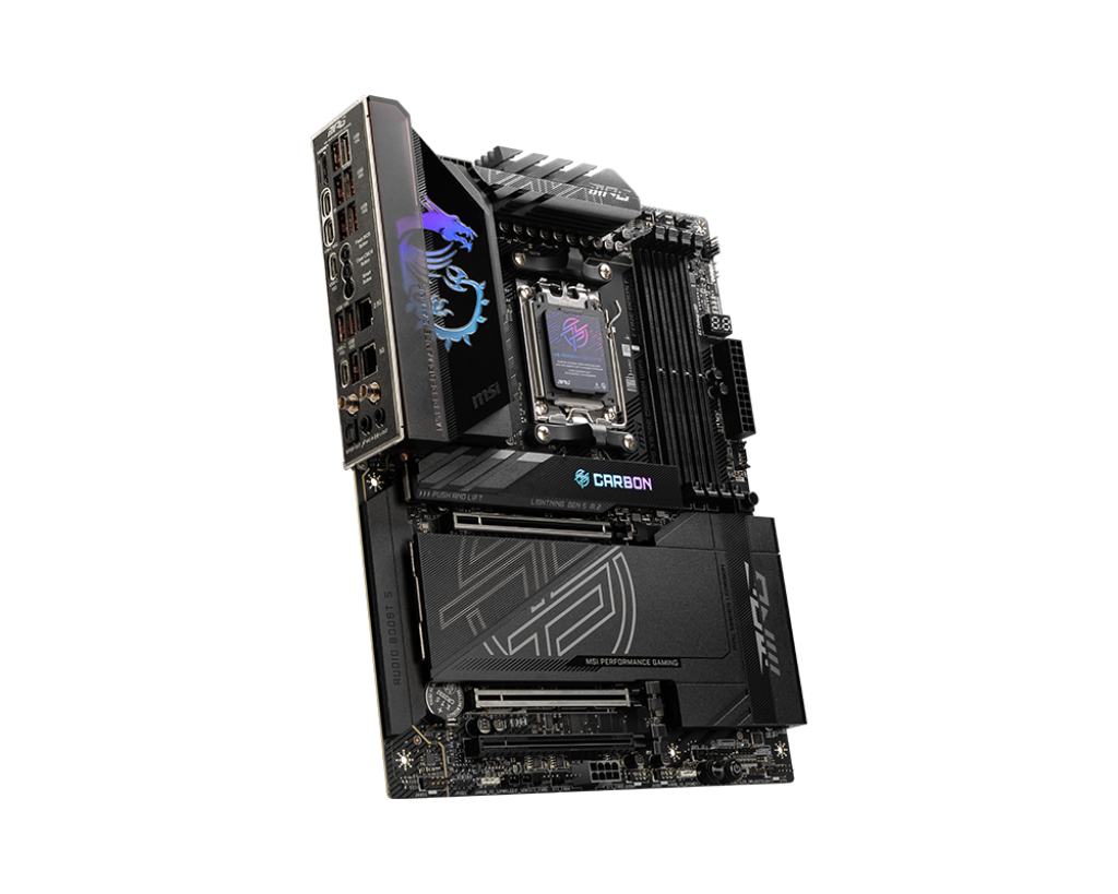 MSI MPG X870E CARBON WIFI AM5 ATX Motherboard + AMD Ryzen™ 7 9800X3D Desktop Processor BUNDLE