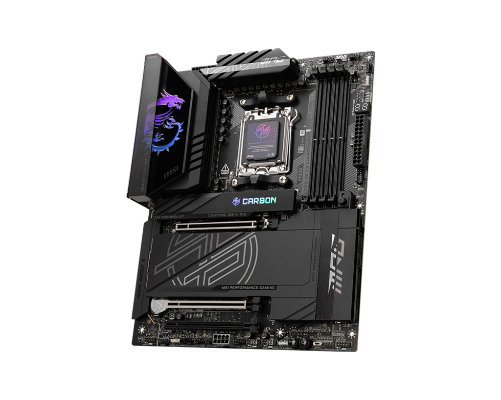 MSI MPG X870E CARBON WIFI AM5 ATX Motherboard + AMD Ryzen™ 7 9800X3D Desktop Processor BUNDLE