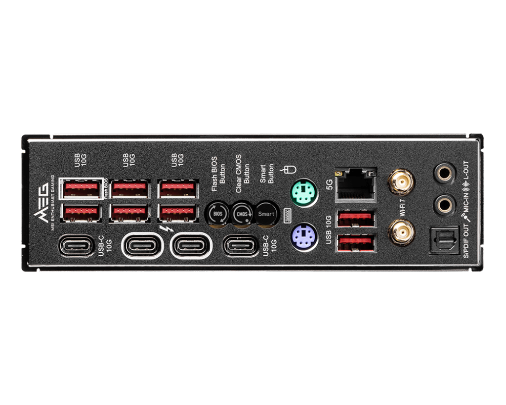 MSI MEG Z890 UNIFY-X WiFi 7 Intel® Core™ Ultra Processors ATX Gaming Motherboard