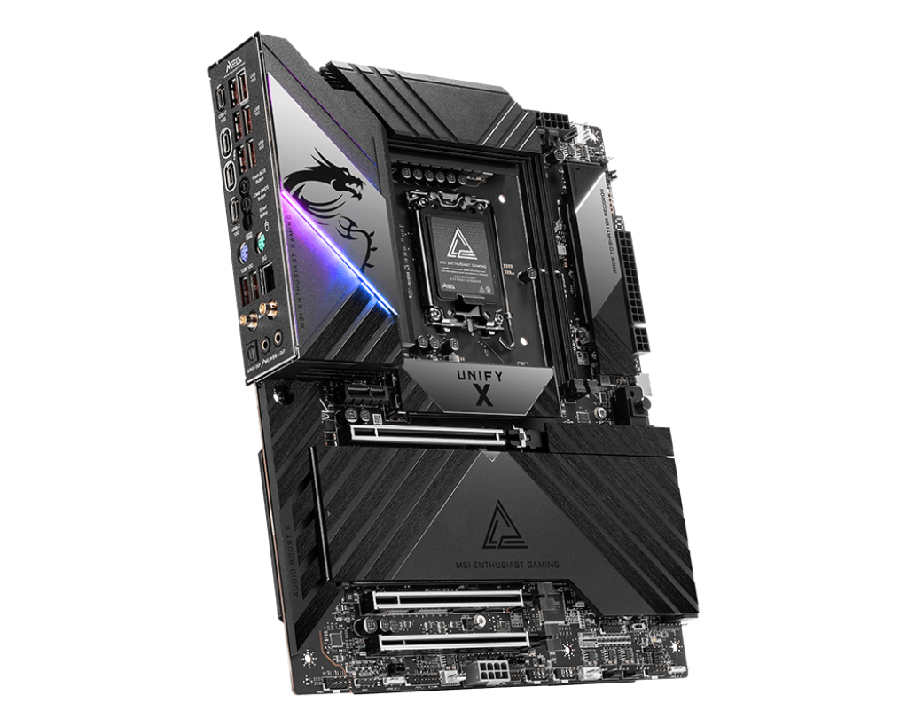 MSI MEG Z890 UNIFY-X WiFi 7 Intel® Core™ Ultra Processors ATX Gaming Motherboard