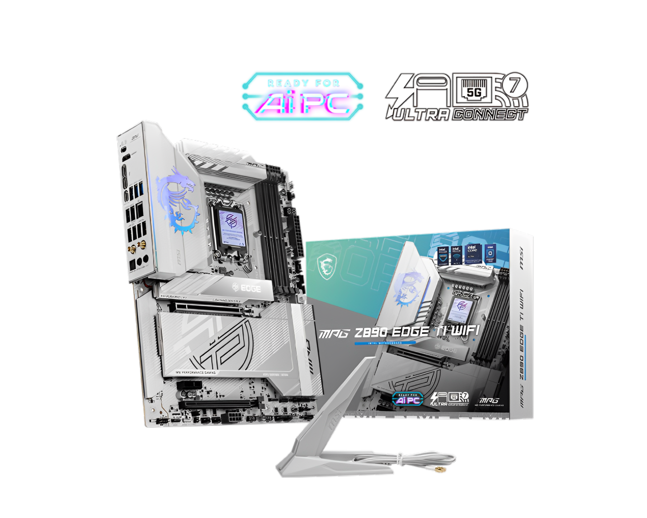 MSI MPG Z890 EDGE TI WIFI 7 Intel® Core™ Ultra Processors ATX Gaming Motherboard