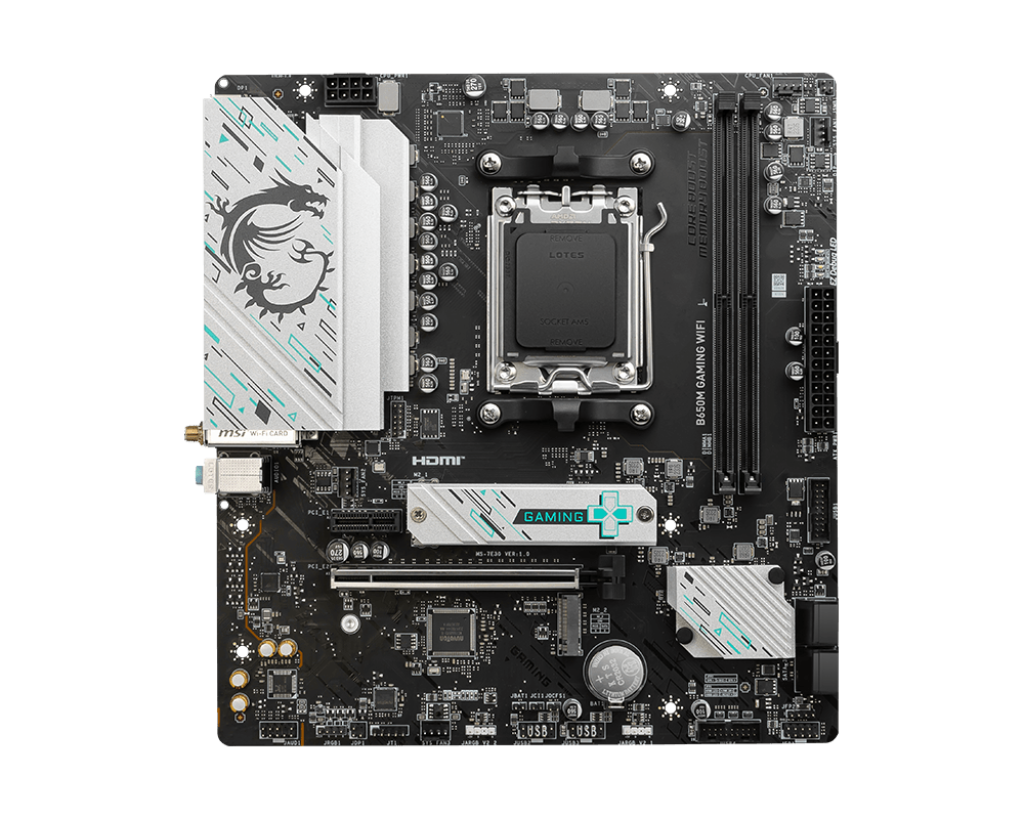 MSI B650M GAMING WIFI Socket AM5 2x M.2 Motherboard