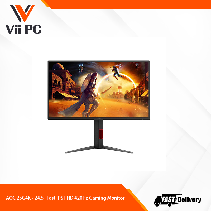 AOC 25G4K - 24.5" Fast IPS FHD 420Hz Gaming Monitor
