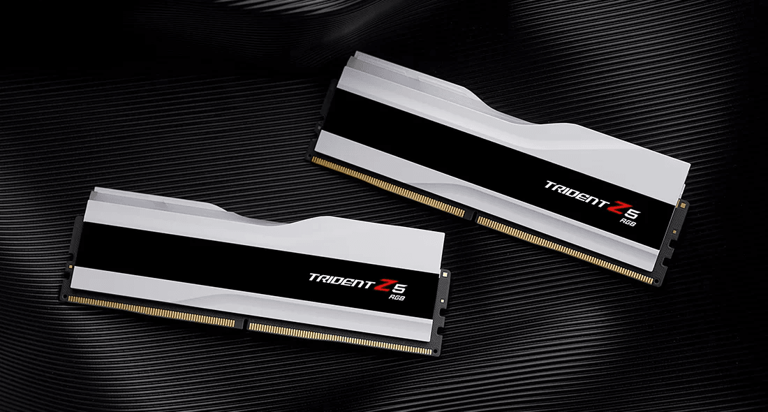 G.SKILL Trident Z5 RGB: 32GB/48GB/64GB/96GB DDR5-6000/6400/7200/7600/7800/8000 MT/s - Intel XMP 3.0 Ready (BLACK/WHITE)