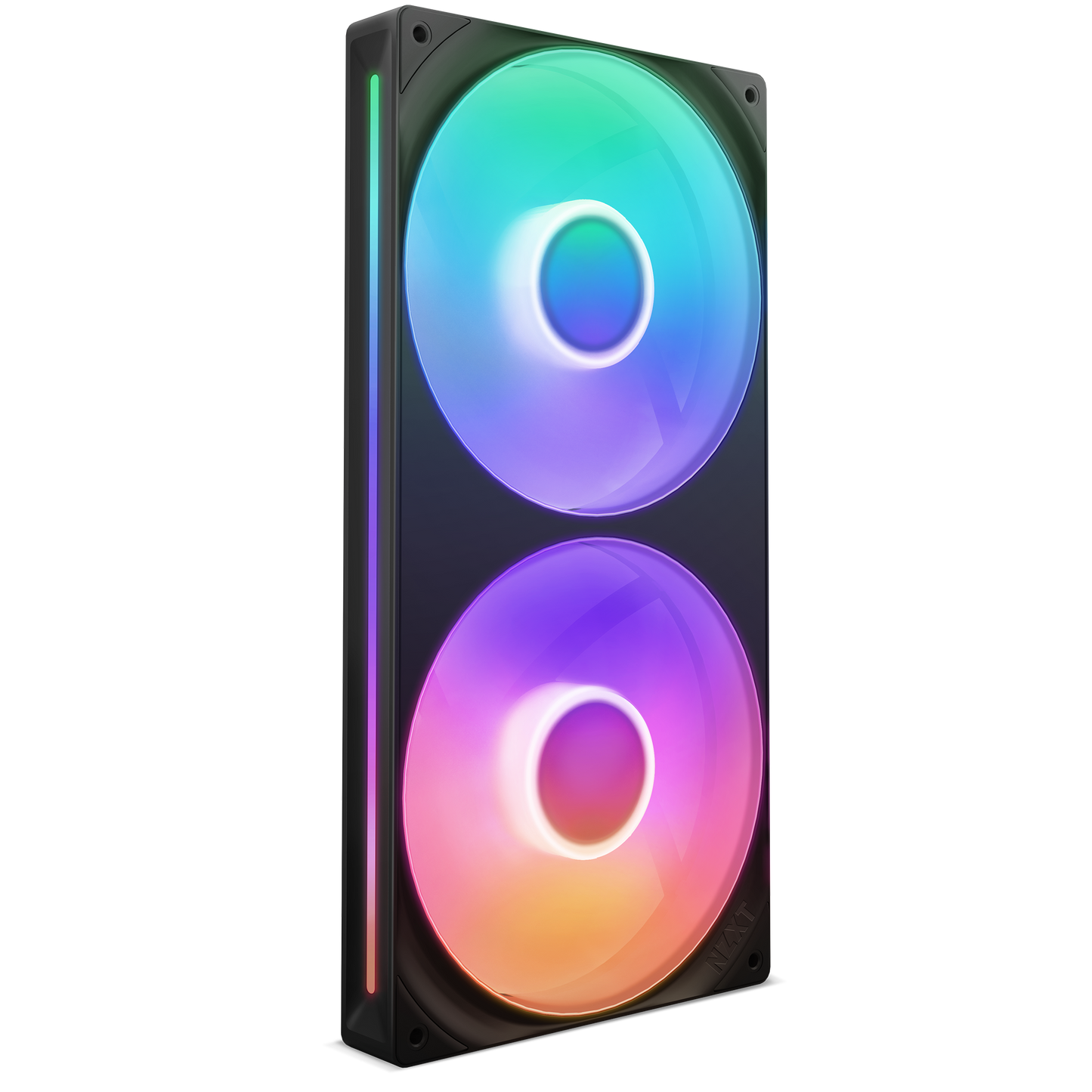 NZXT F360 / F240 RGB Core Fan - Single-Frame RGB Fan Unit (Black/White)
