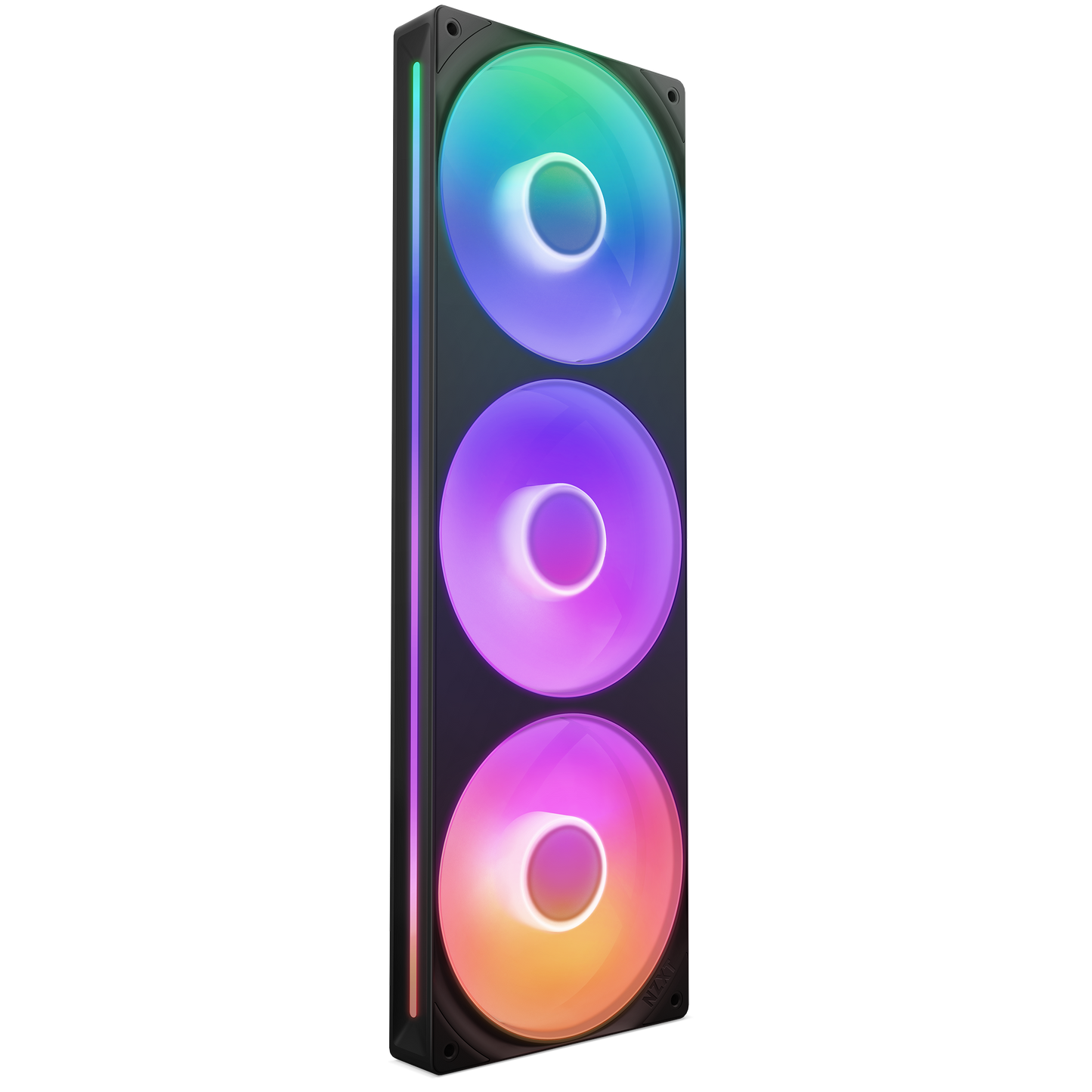 NZXT F360 / F240 RGB Core Fan - Single-Frame RGB Fan Unit (Black/White)