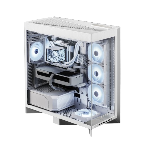 TRYX LUCA L70 Mid-tower Case - Black/White (2 Years Warranty)
