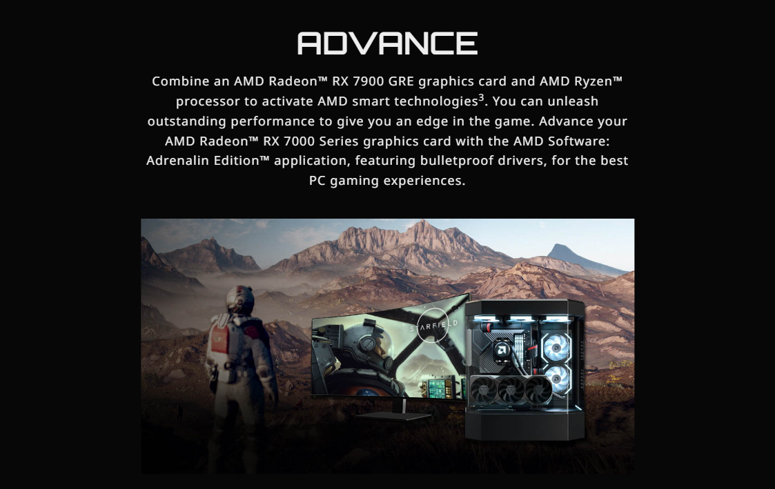 GIGABYTE Radeon RX 7900 GRE GAMING OC 16GB GDDR6 Graphics Cards