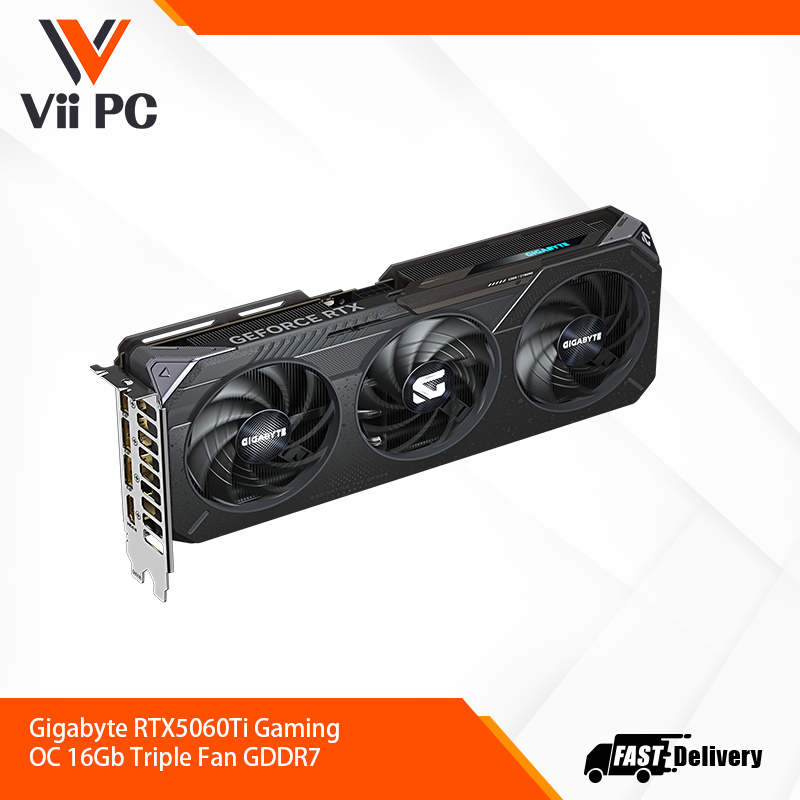 Gigabyte RTX5060Ti Gaming OC 16Gb Triple Fan GDDR7