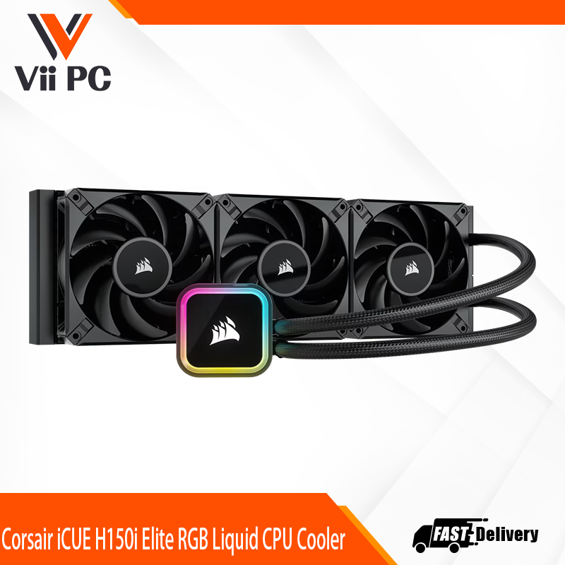 Corsair iCUE H150i Elite RGB Liquid CPU Cooler