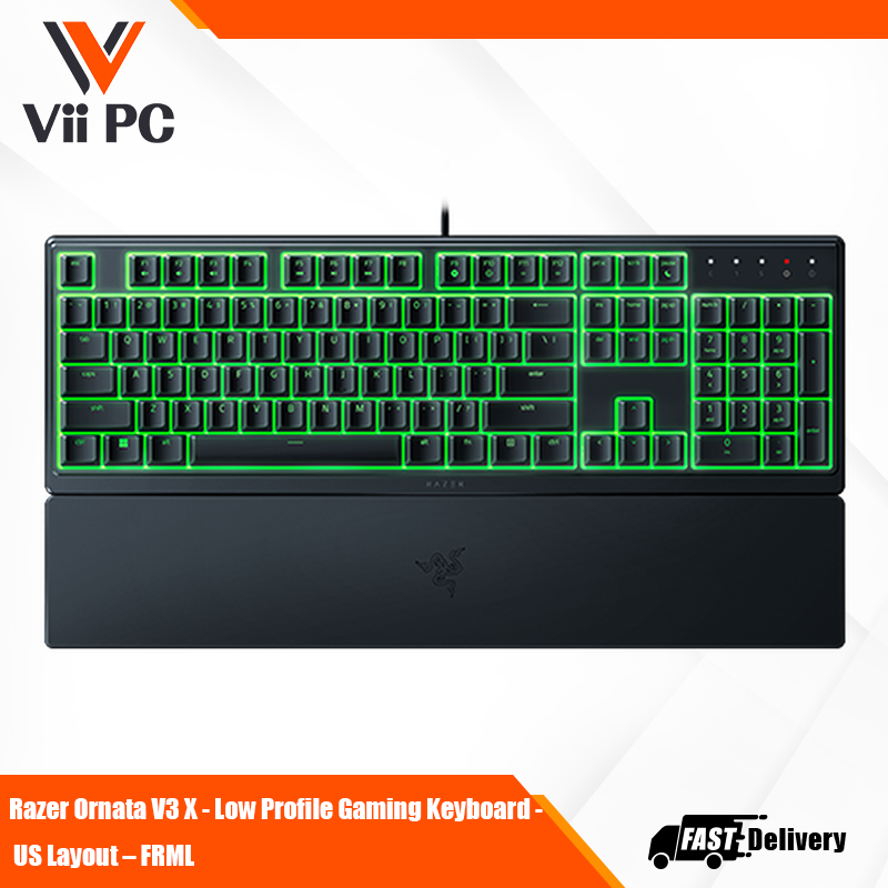 Razer Ornata V3 X - Low Profile Gaming Keyboard - US Layout – FRML
