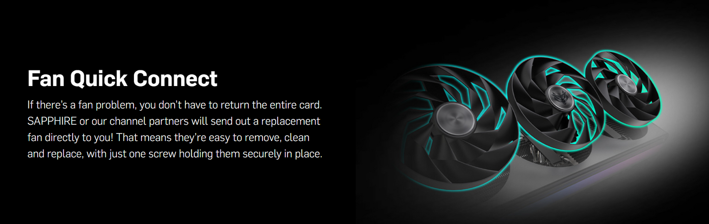 SAPPHIRE NITRO+ AMD Radeon RX 7900 GRE 16GB GDDR6 Graphics Card