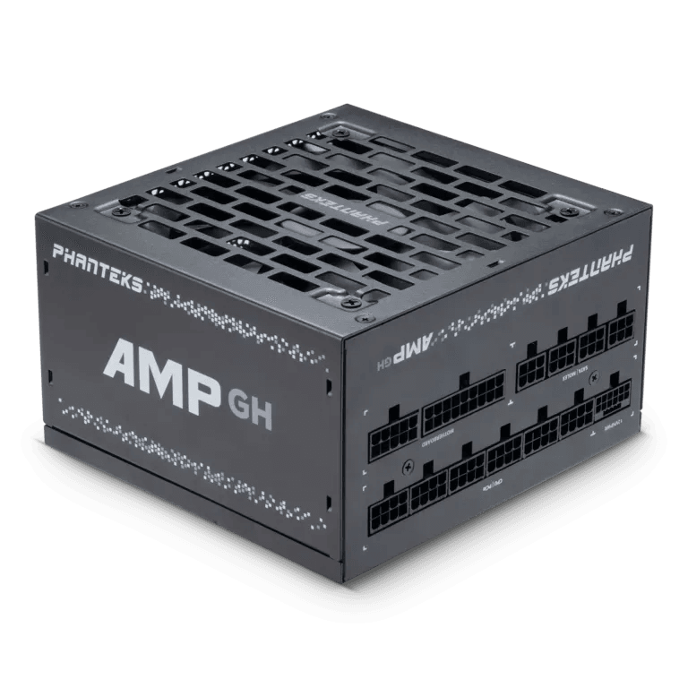 PHANTEKS AMP GH PCIe Gen 5.1 ATX 3.1 Fully Modular PSU (750W/850W/1000W) - BLACK/WHITE
