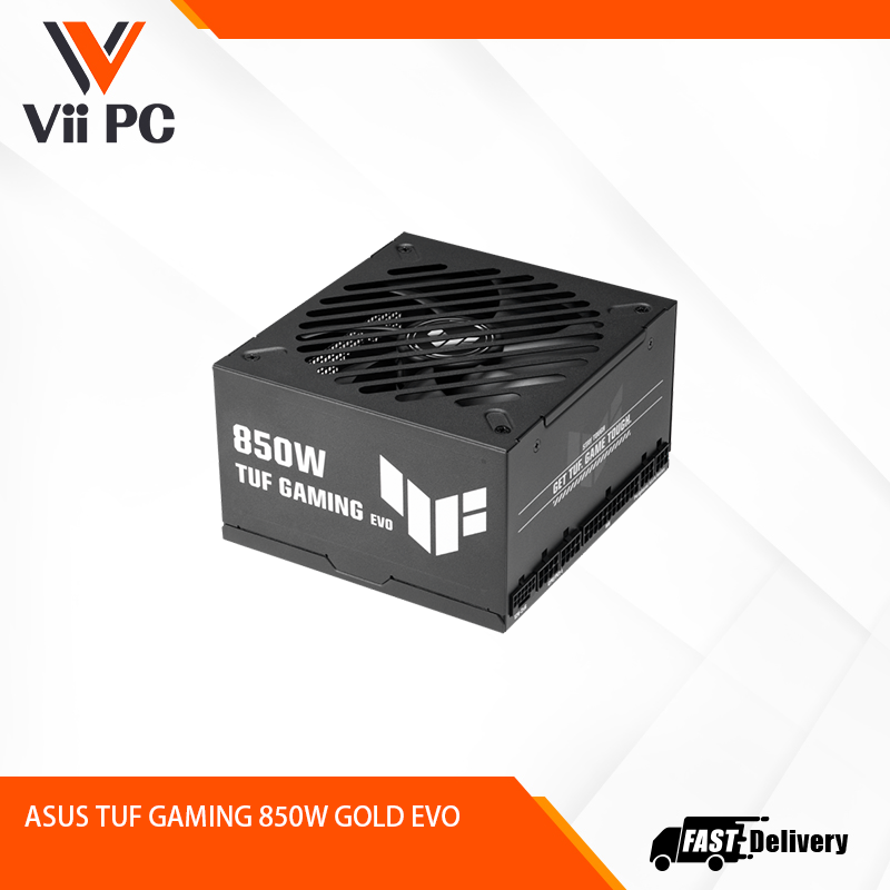 ASUS TUF Gaming 850W 80 PLUS Gold EVO ATX3.1 PCIE 5.1 Fully modular etched cables PSU