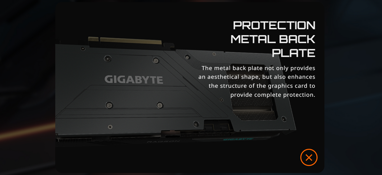 GIGABYTE AMD Radeon™ RX 7600 XT GAMING OC 16GB GDDR6, PCI-E 4.0, ATX Graphics Card