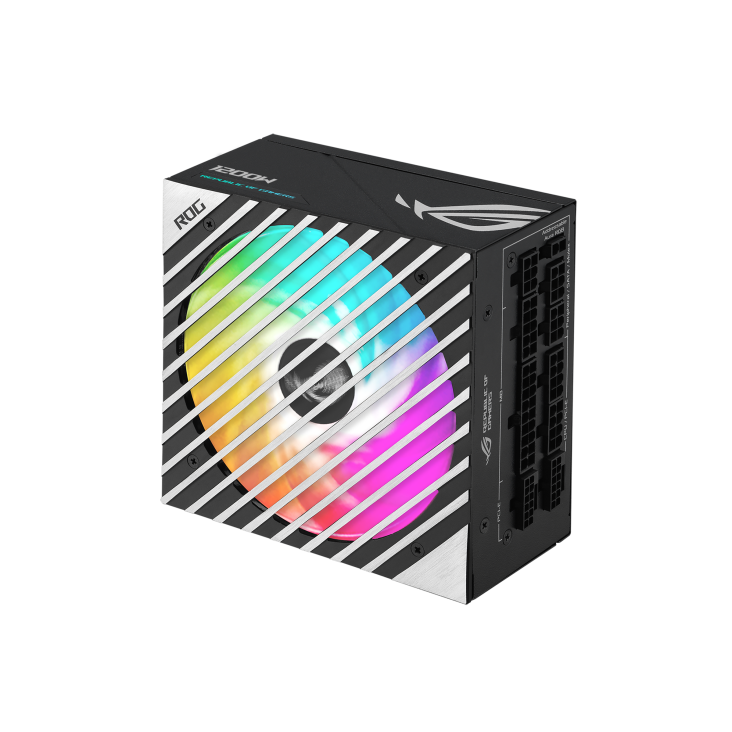 ASUS ROG Loki SFX-L 1200W Titanium Fully Modular Power Supply - 80 Plus® Titanium Certified, Compact Form Factor, ATX 3.1, PCIe Gen 5.0 Ready, Aura Sync (10 Year Warranty)