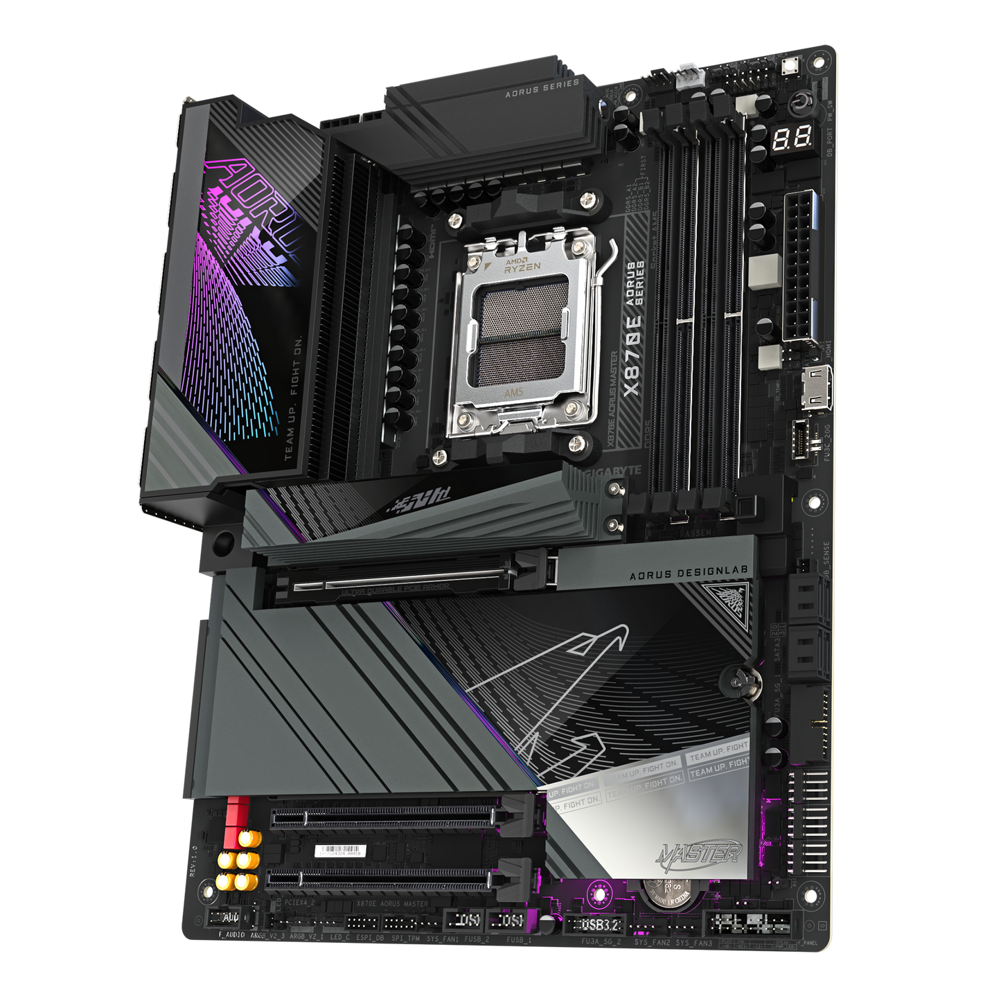 Gigabyte X870E AORUS MASTER X870 AMD Ryzen 9000 Series DDR5 Motherboard