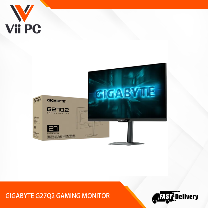 GIGABYTE G27Q2 GAMING MONITOR- 27"/ IPS /QHD /200Hz