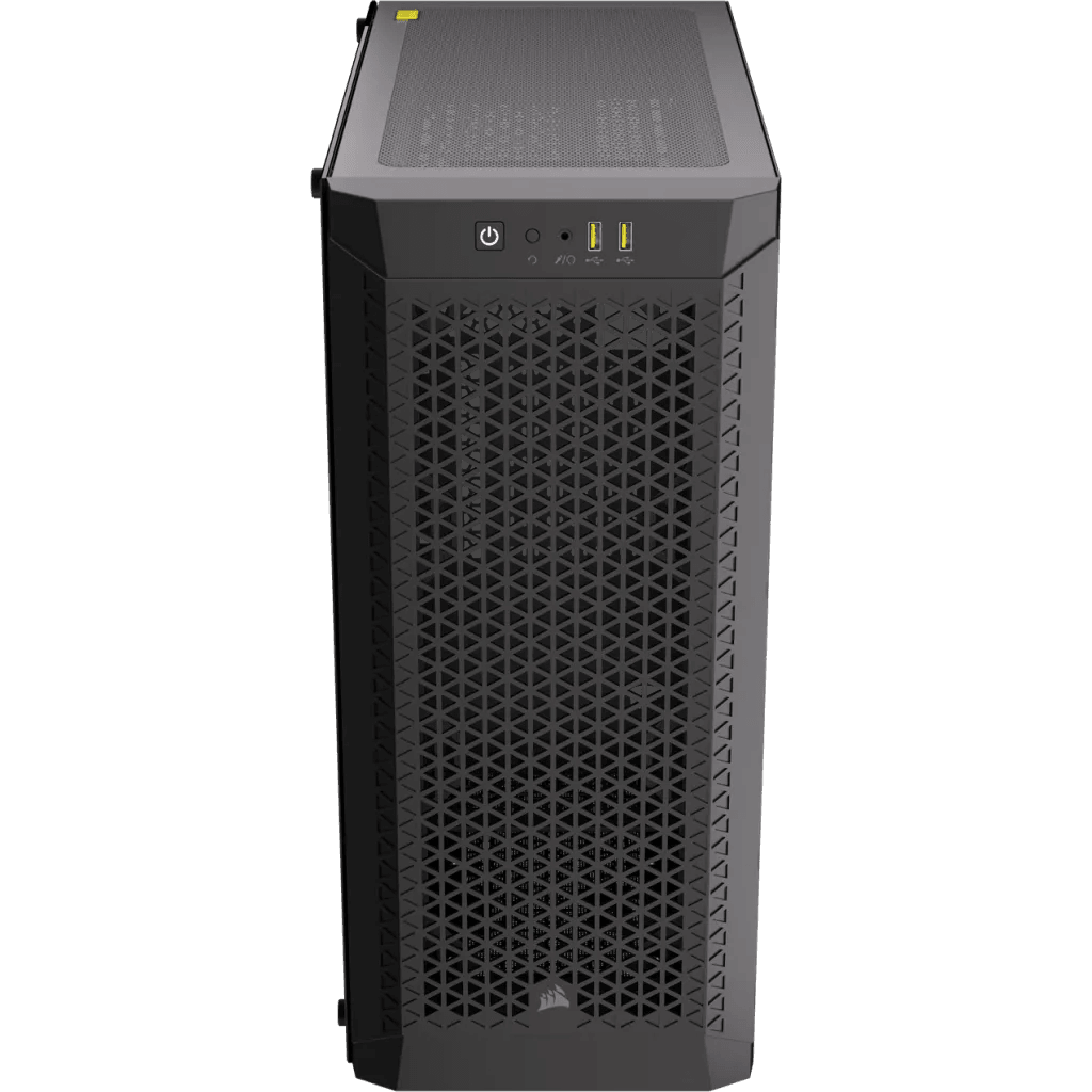 CORSAIR 480T Airflow Tempered Glass Mid-Tower ATX Black Case - 360mm radiator, 2.5" Drive Bays x2, 3.5" Drive Bays x2, 2yrs Wty