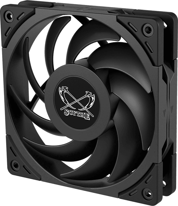 SCYTHE Grand Tornado 120 / Wonder Tornado 120 Slim / Wonder Tornado 120 (Black/White) Case Fan
