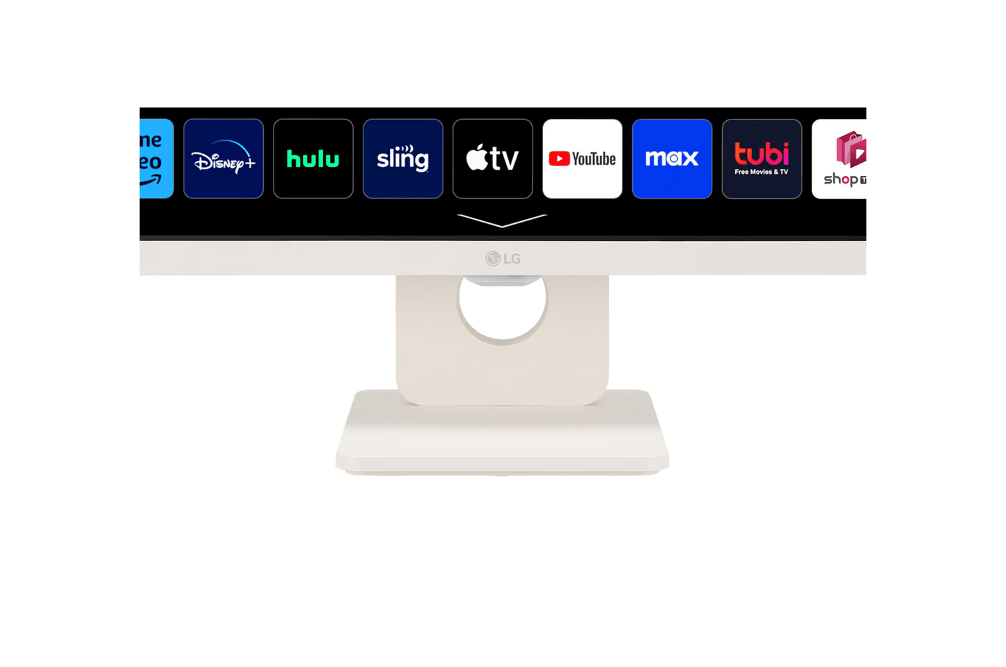 LG 27SR50F-W 27" FHD(1920x1080)/IPS/16:9/webOS/HDR10/5Wx2 Speakers/AirPlay 2/Screen Share/Bluetooth/ThinQ App/Remote Control WHITE MyView Smart Monitor