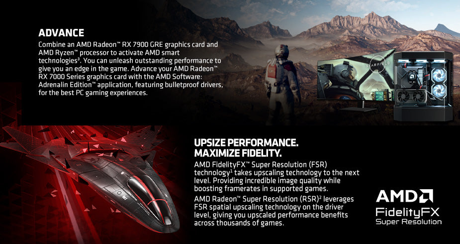 SAPPHIRE NITRO+ AMD Radeon RX 7900 GRE 16GB GDDR6 Graphics Card