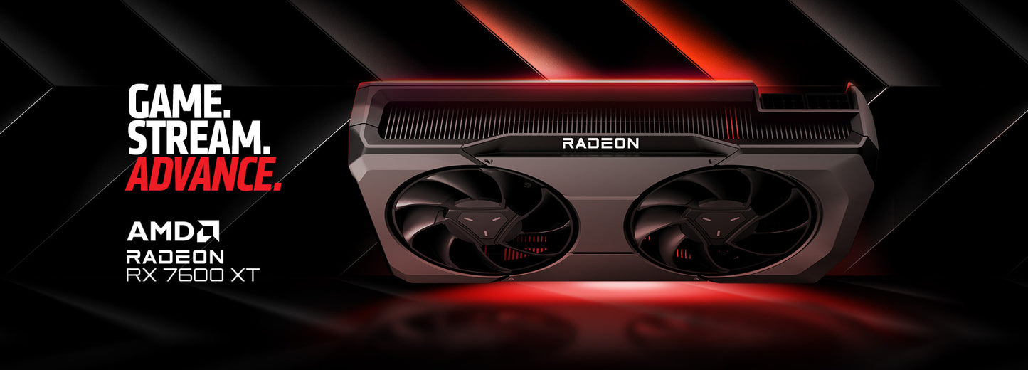 SAPPHIRE PULSE AMD Radeon™ RX 7600 XT 16GB GDDR6 PCI-Express 4.0 x8 Gaming Graphics Cards