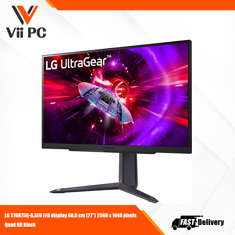 LG 27GR75Q-B.AEU LED display 68.6 cm (27 LG 27GR75Q-B.AEU LED display 68.6 cm (27