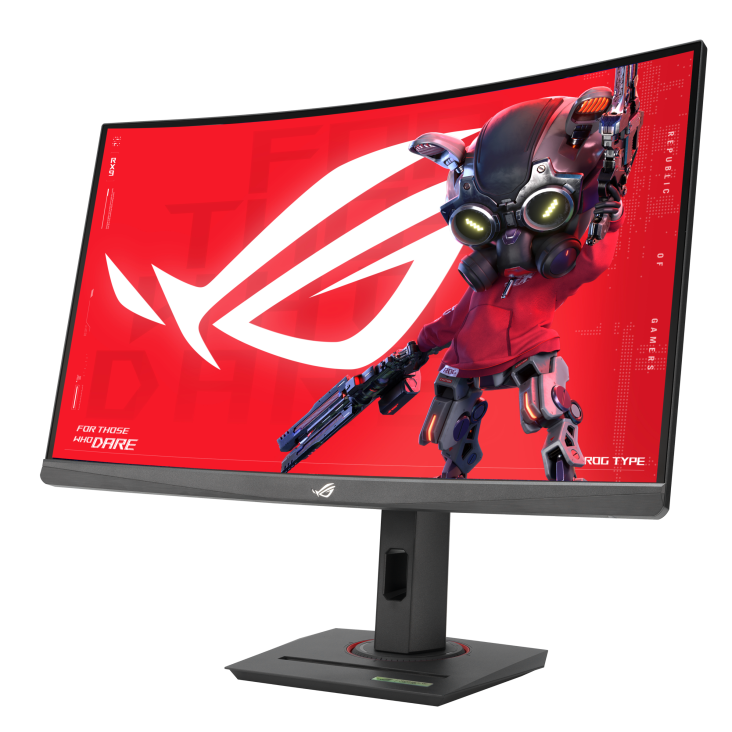 ASUS ROG Strix XG27WCS USB Type-C Gaming Monitor - 27" (2560x1440) Curved, 180Hz (Above 144Hz), 1ms (GTG), Fast VA, Extreme Low Motion Blur Sync, USB Type-C, FreeSync, DisplayWidget Center, tripod socket, HDR
