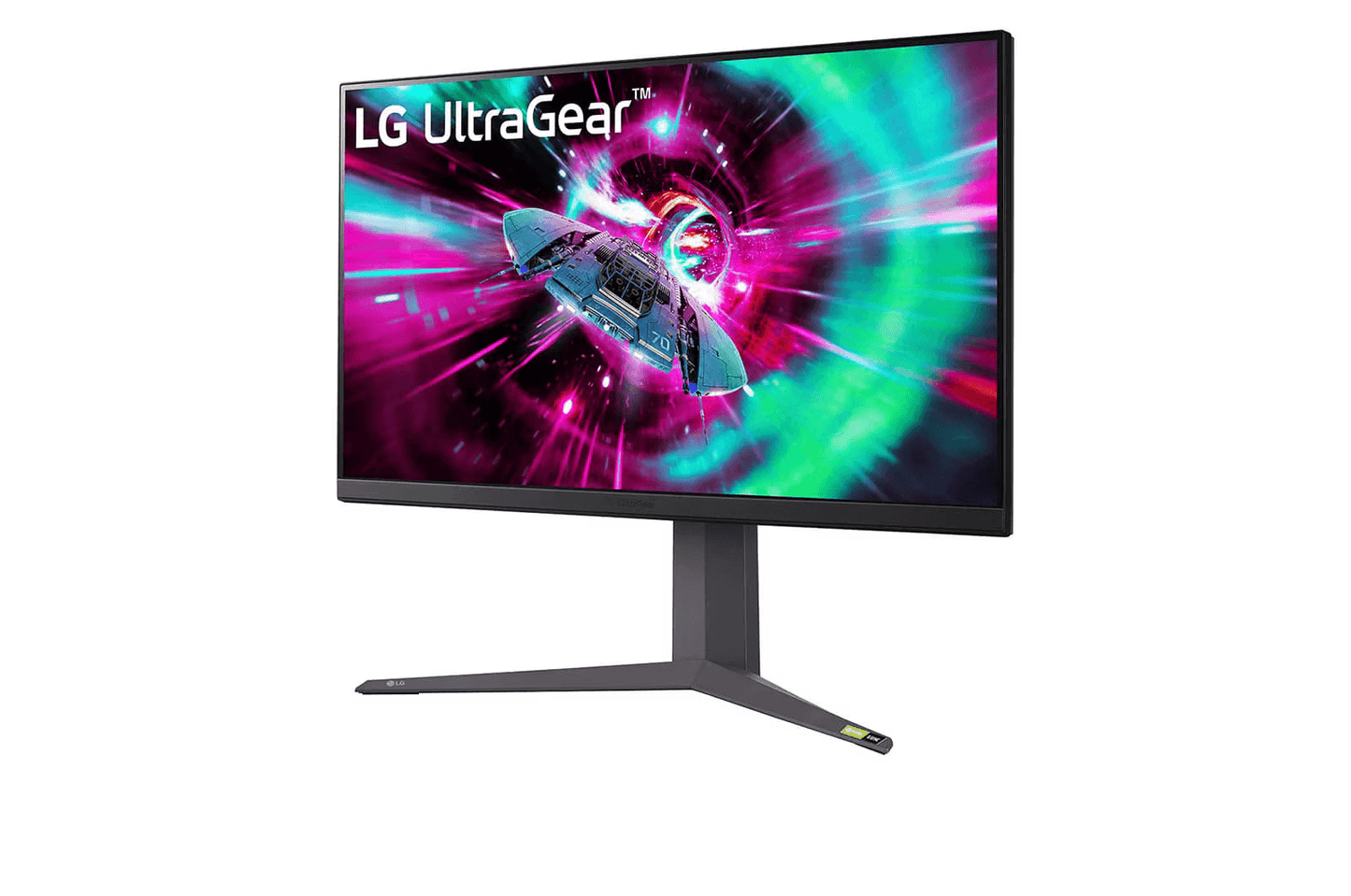 LG 32GR93U-B 32" UltraGear™ 4K UHD(3840x2160)/144Hz/1ms/HDR400/G-SYNC/FreeSync Premium/HDMI 2.1/DP1.4/4-Pole HP Out DTS HP:X/Tilt/Height/Pivot Stand Black Gaming Monitor