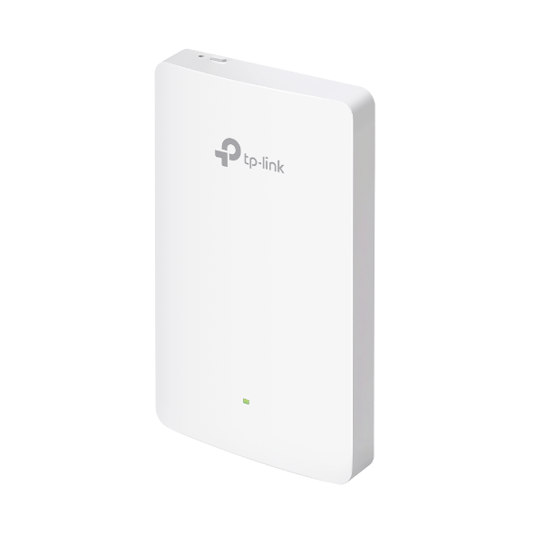 TP-LINK EAP615-Wall AX1800 Wall Plate Wi-Fi 6 Wireless Dual-Band Access Point 4G Ports(1× uplink + 3× downlink),Cloud Access, Omada App, Seamless Roaming