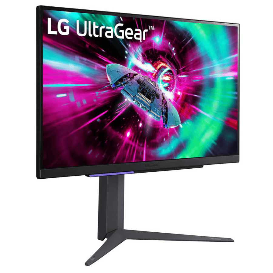 LG 27GR93U-B 27" UltraGear™ UHD(3840 x 2160)/16:9/IPS/144Hz/1ms/HDR400/HDR10/GSYNC/FreeSync Premium/DCI-P3 95%/HDMI2.1/DP1.4/USB3.0/4pole(Sound+Mic)/Adjustable Stand Black Gaming Monitor