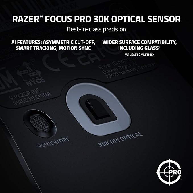 Razer Viper V2 Pro - Ultra-lightweight Wireless Esports Mouse (Black/White)