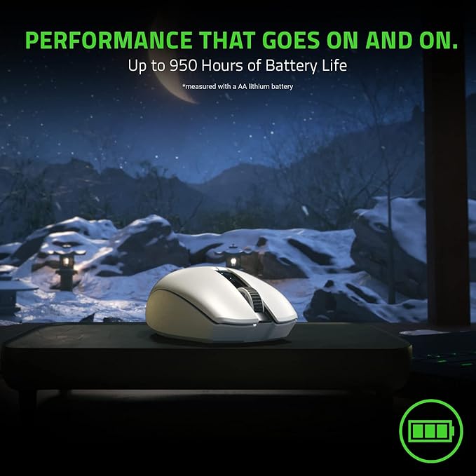 Razer Orochi V2 Mobile Wireless Gaming Mouse (Black/White/Quartz)