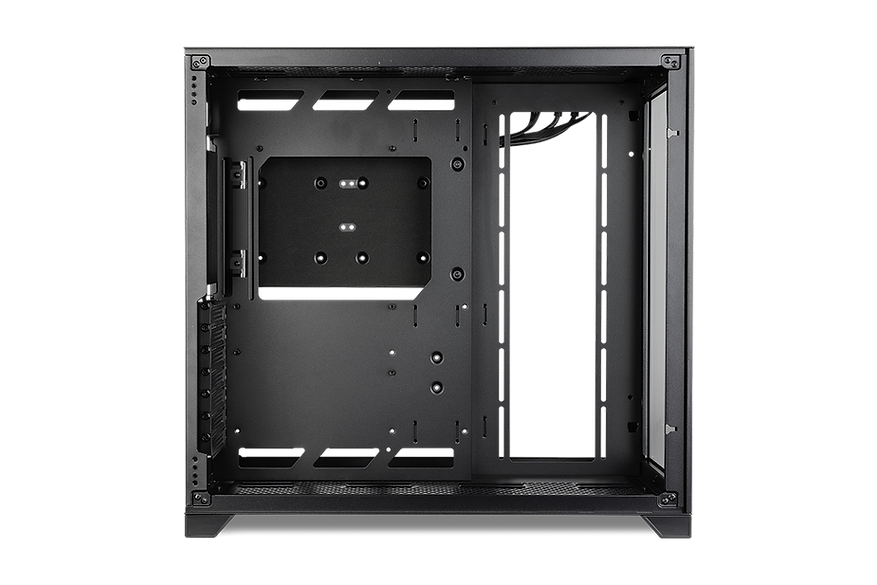 TECWARE VXL TG Dual Chamber ATX Case (Black/White) - Tempered Glass Panels