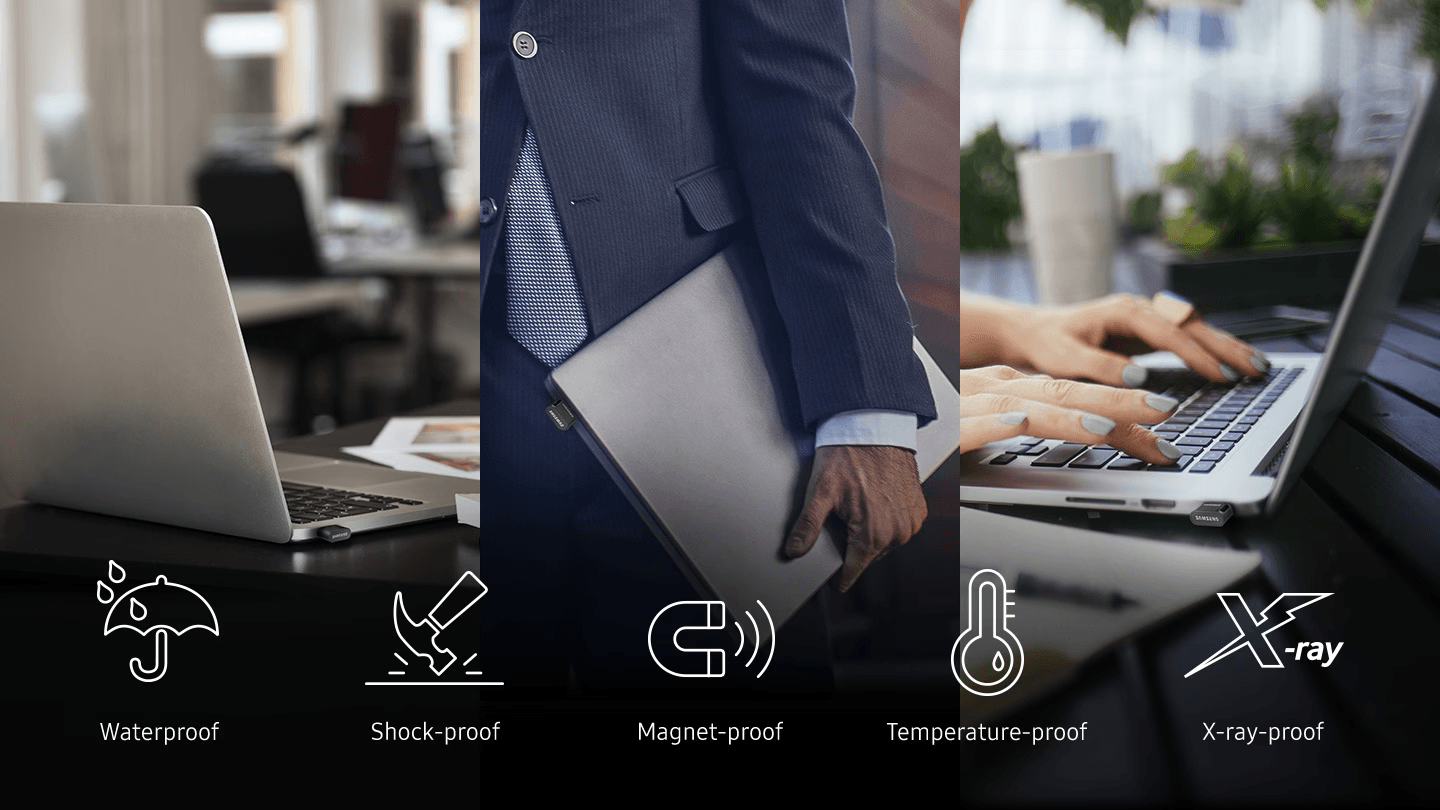 SAMSUNG FIT PLUS USB 3.1 FLASH DRIVE 128GB/256GB