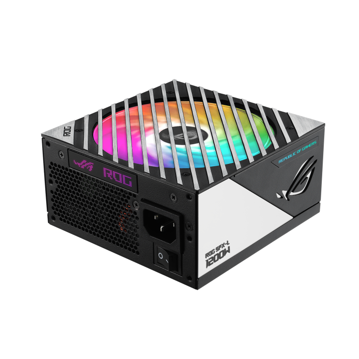 ASUS ROG Loki SFX-L 1200W Titanium Fully Modular Power Supply - 80 Plus® Titanium Certified, Compact Form Factor, ATX 3.1, PCIe Gen 5.0 Ready, Aura Sync (10 Year Warranty)