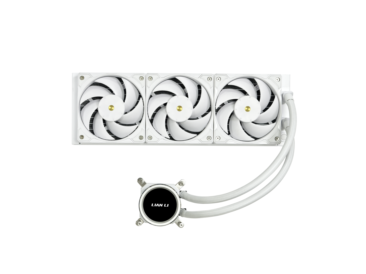 Lian Li Galahad II Trinity Performance 360 AIO CPU Liquid Cooler 360mm Black or White Daisy-chainable Radiator LCP Fans- Intel® LGA 1700, 1200, 115X, AMD® AM5/AM4 Sockets